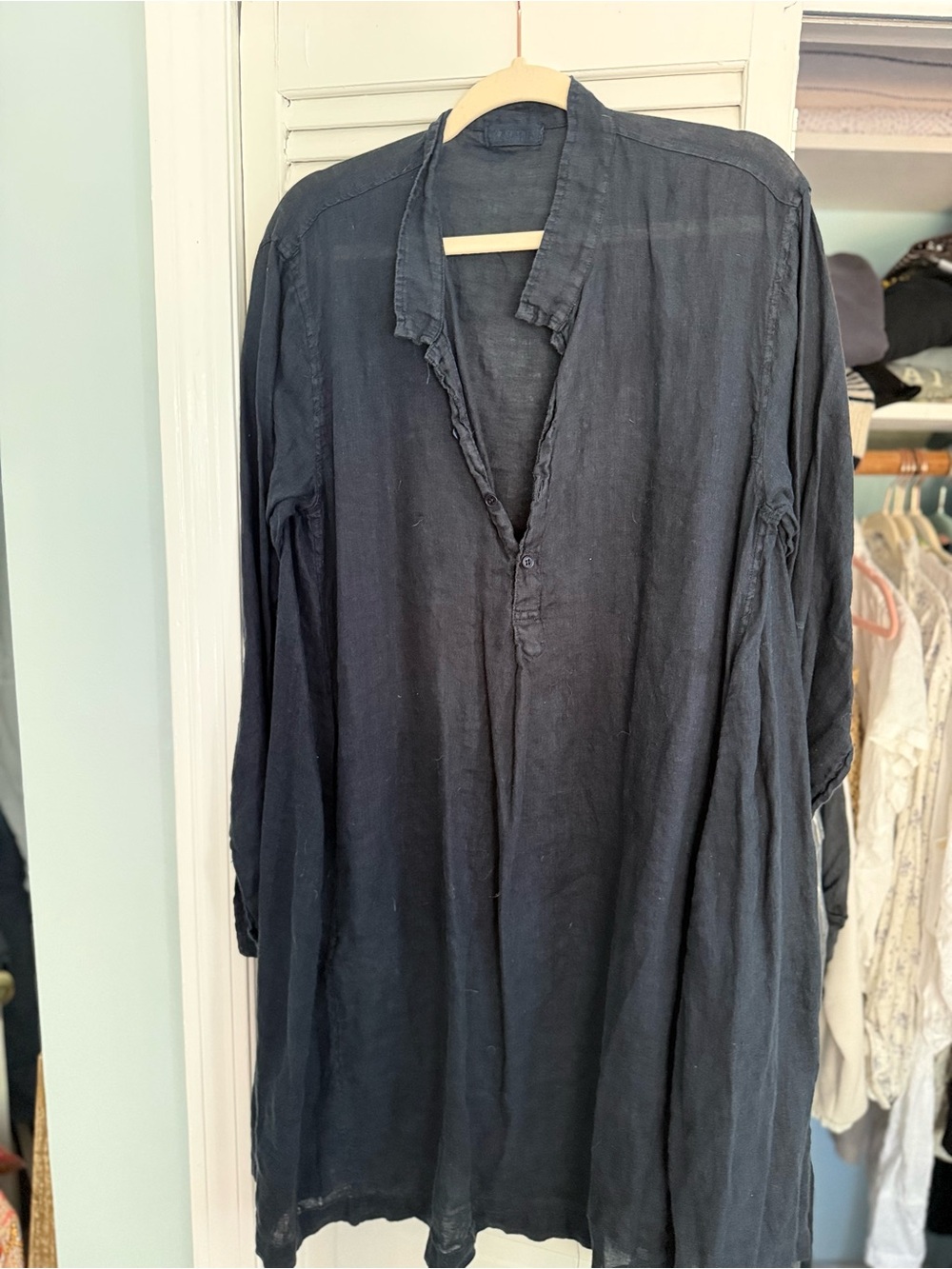 CP Shades Ink Tunic Lightweight Linen